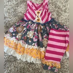 Mustard Pie Baby Girls2 Piece Set, 24mo